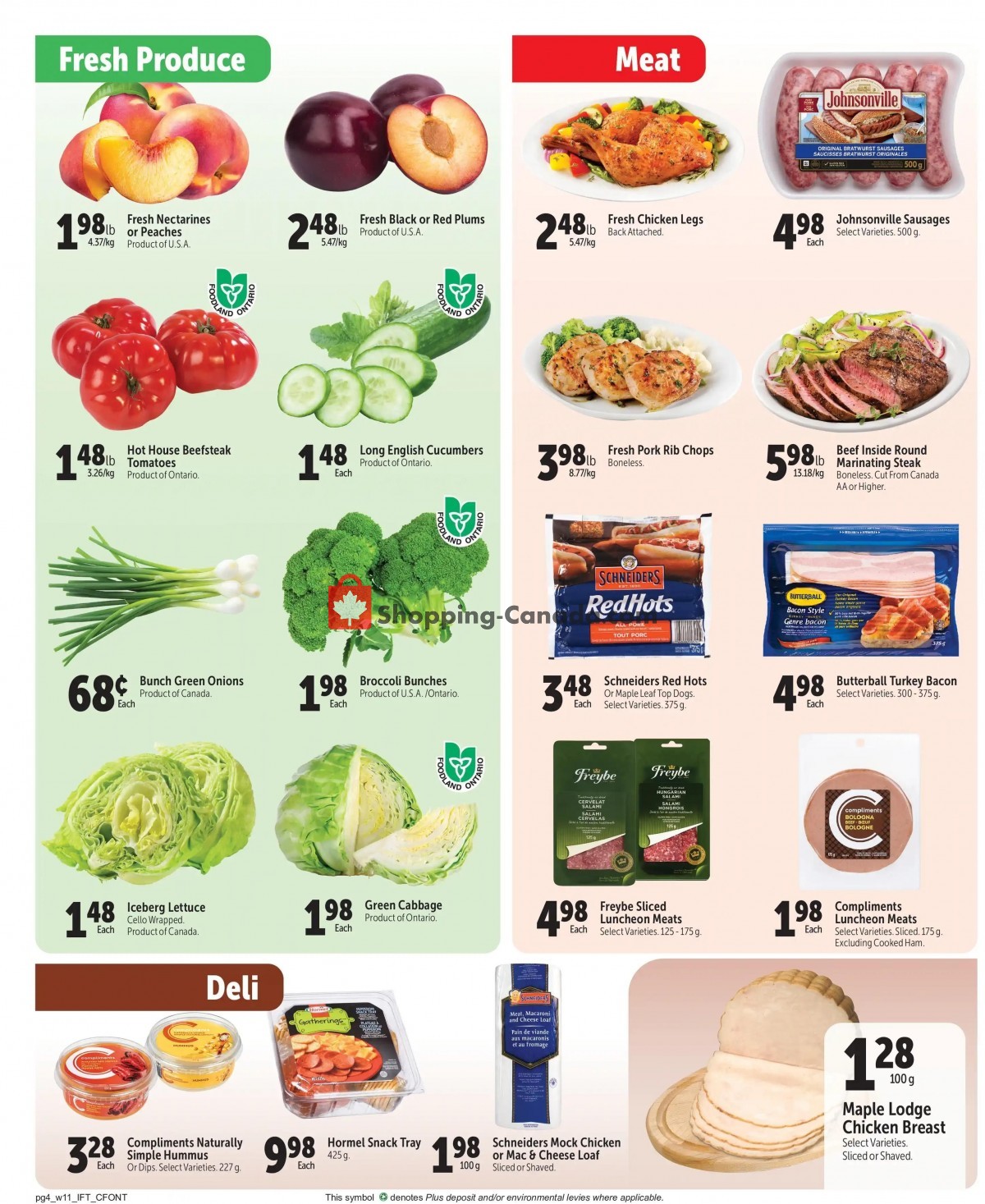 Chesley Grocery Store flyer from Friday July 9, 2021 to Thursday July 15, 2021 - page 4