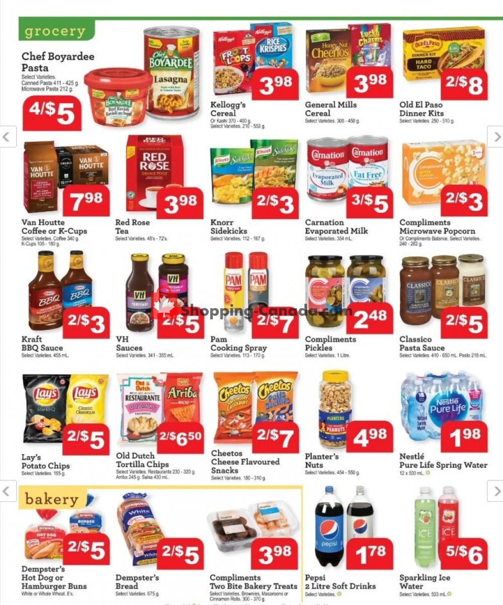 Chesley Grocery Store flyer from Friday August 7, 2020 to Thursday August 13, 2020 - page 2