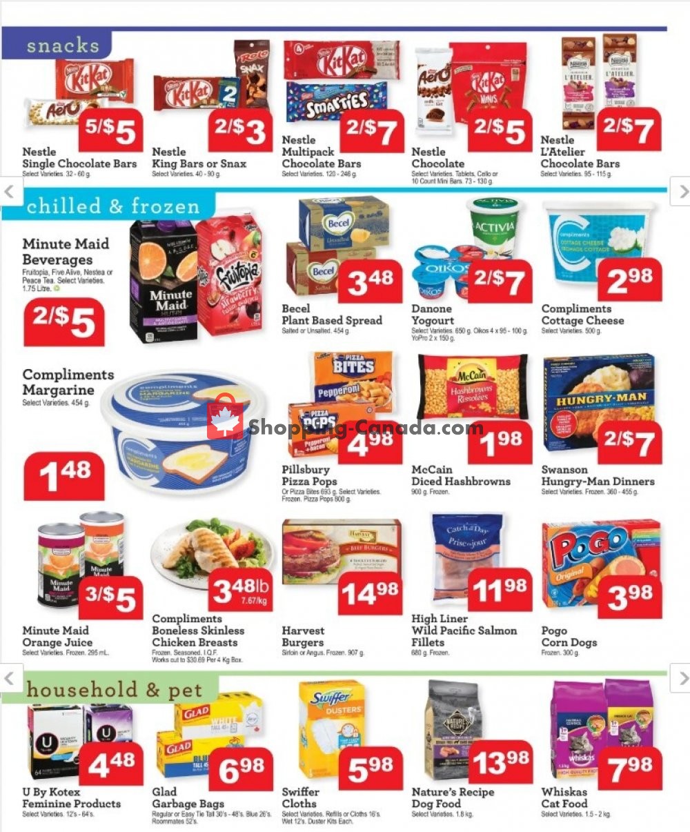 Chesley Grocery Store flyer from Friday August 7, 2020 to Thursday August 13, 2020 - page 3