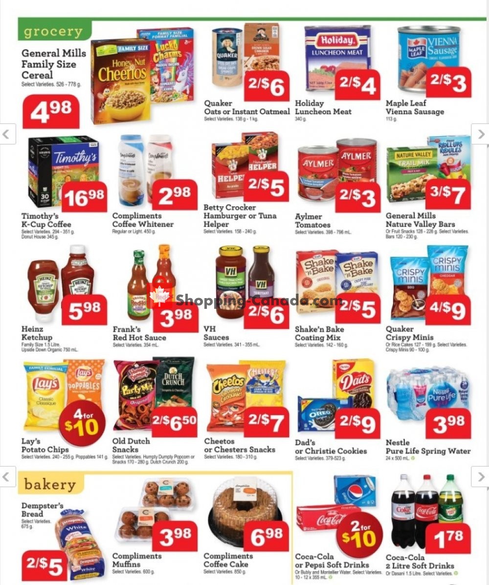 Chesley Grocery Store flyer from Friday January 10, 2020 to Thursday January 16, 2020 - page 2
