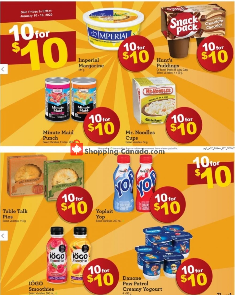 Chesley Grocery Store flyer from Friday January 10, 2020 to Thursday January 16, 2020 - page 6