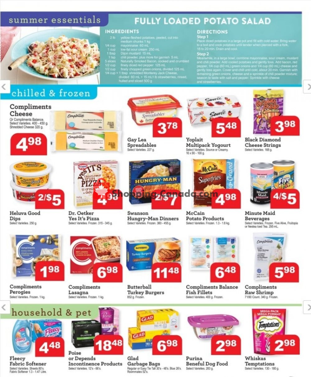 Chesley Grocery Store flyer from Friday July 10, 2020 to Thursday July 16, 2020 - page 3