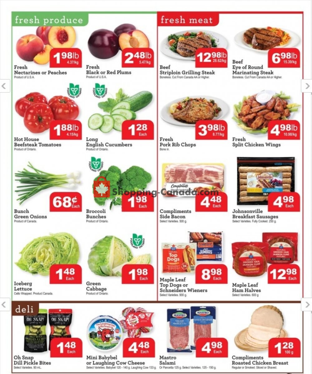 Chesley Grocery Store flyer from Friday July 10, 2020 to Thursday July 16, 2020 - page 4