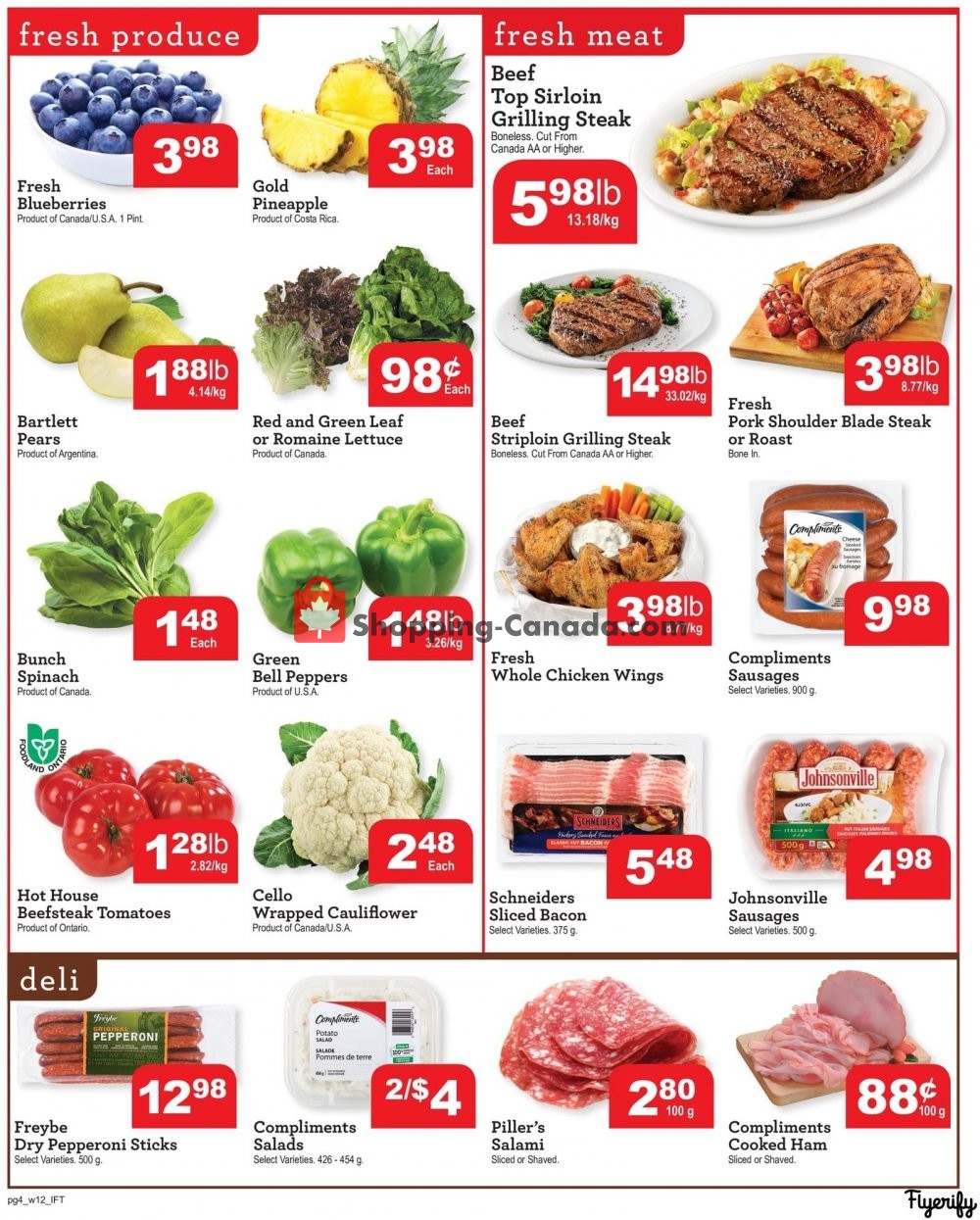 Chesley Grocery Store flyer from Friday July 19, 2019 to Thursday July 25, 2019 - page 4