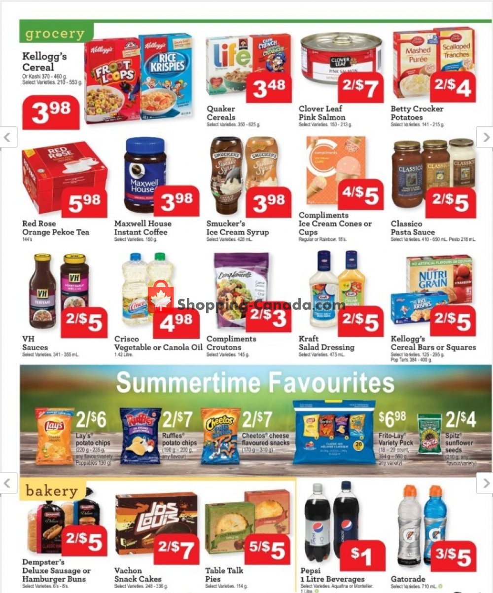 Chesley Grocery Store flyer from Friday July 24, 2020 to Thursday July 30, 2020 - page 2