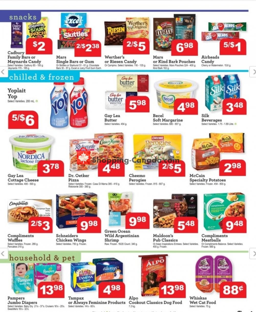Chesley Grocery Store flyer from Friday July 24, 2020 to Thursday July 30, 2020 - page 3