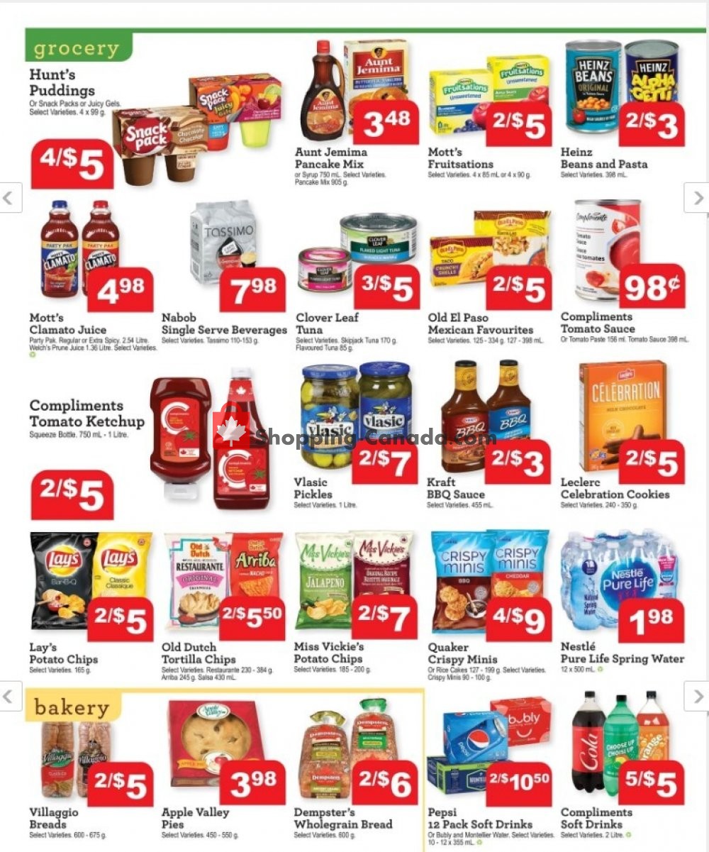 Chesley Grocery Store flyer from Friday July 3, 2020 to Thursday July 9, 2020 - page 2