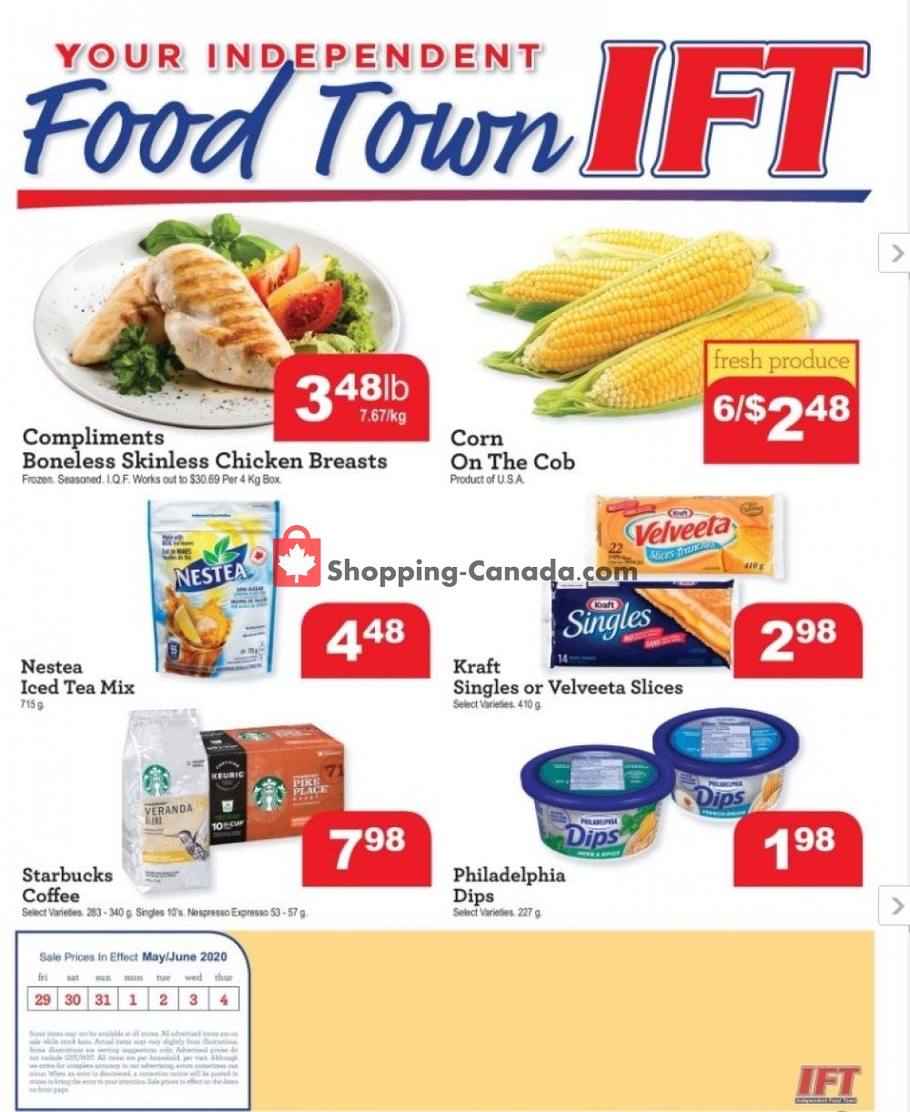 Chesley Grocery Store flyer from Friday May 29, 2020 to Thursday June 4, 2020 - page 1