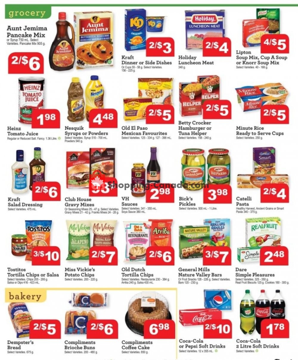 Chesley Grocery Store flyer from Friday November 8, 2019 to Thursday November 14, 2019 - page 2