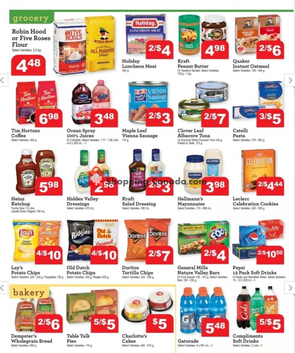 Chesley Grocery Store flyer from Friday October 9, 2020 to Thursday October 15, 2020 - page 2