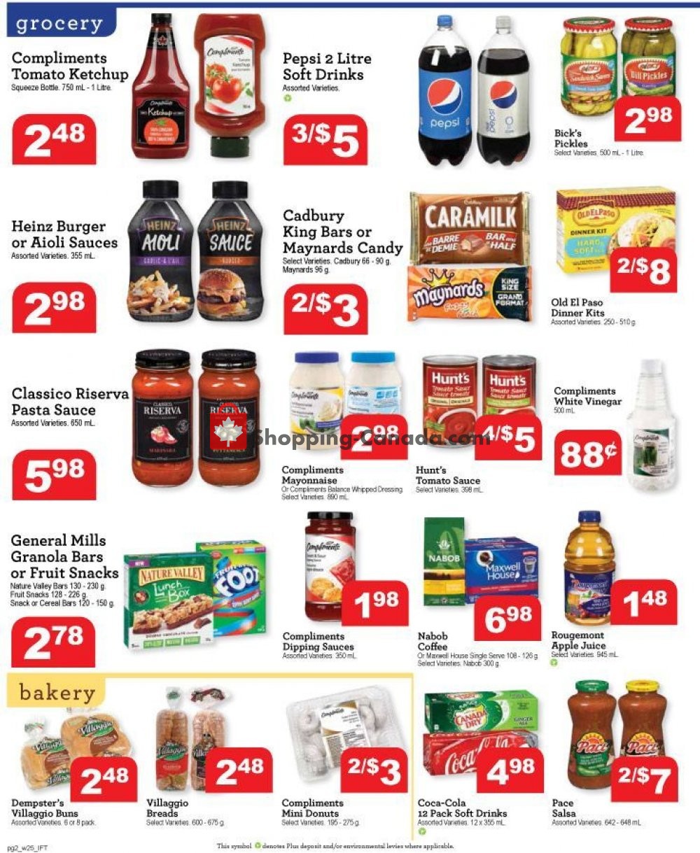 Chesley Grocery Store flyer from Friday October 19, 2018 to Thursday October 25, 2018 - page 2