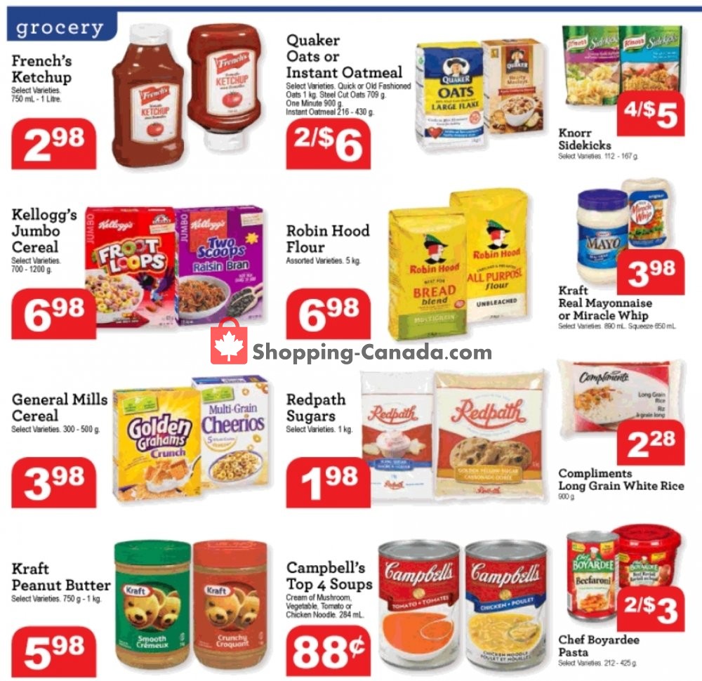 Chesley Grocery Store flyer from Friday October 26, 2018 to Thursday November 1, 2018 - page 2