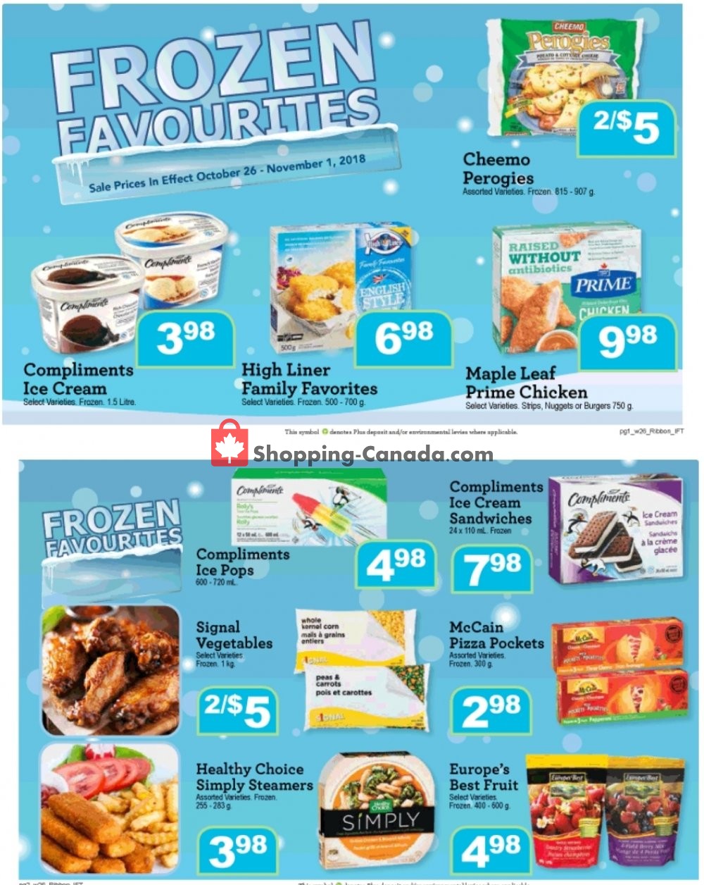 Chesley Grocery Store flyer from Friday October 26, 2018 to Thursday November 1, 2018 - page 6