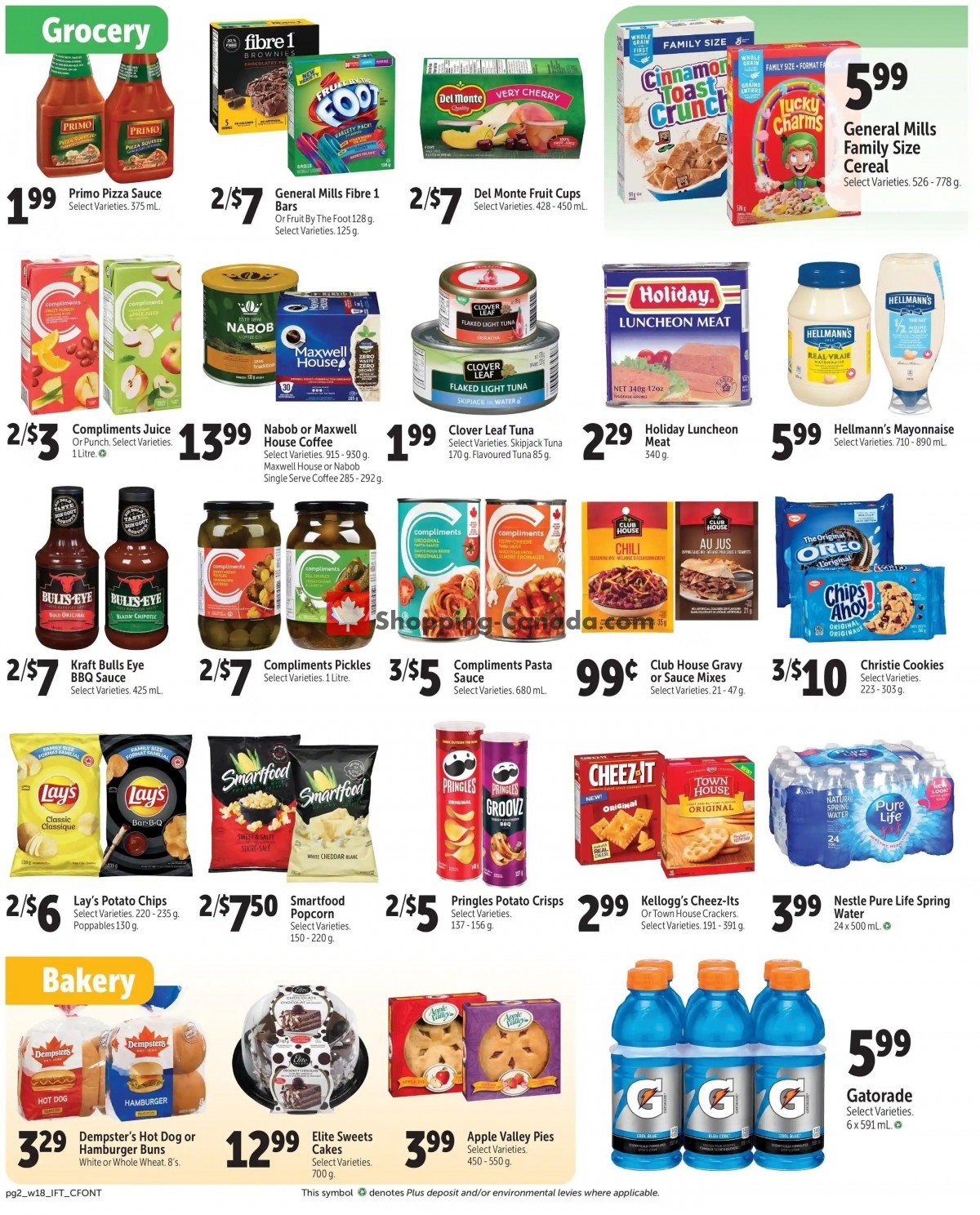 Chesley Grocery Store Canada, flyer (Fuel 4 School) September 2