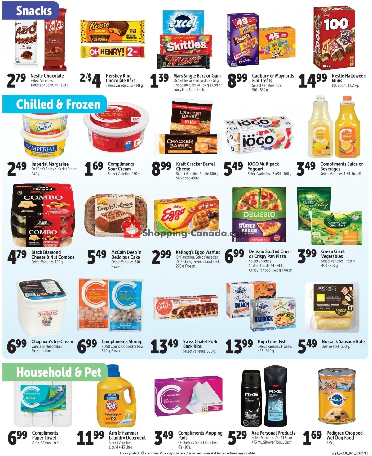 Chesley Grocery Store Canada, flyer (Fuel 4 School) September 2