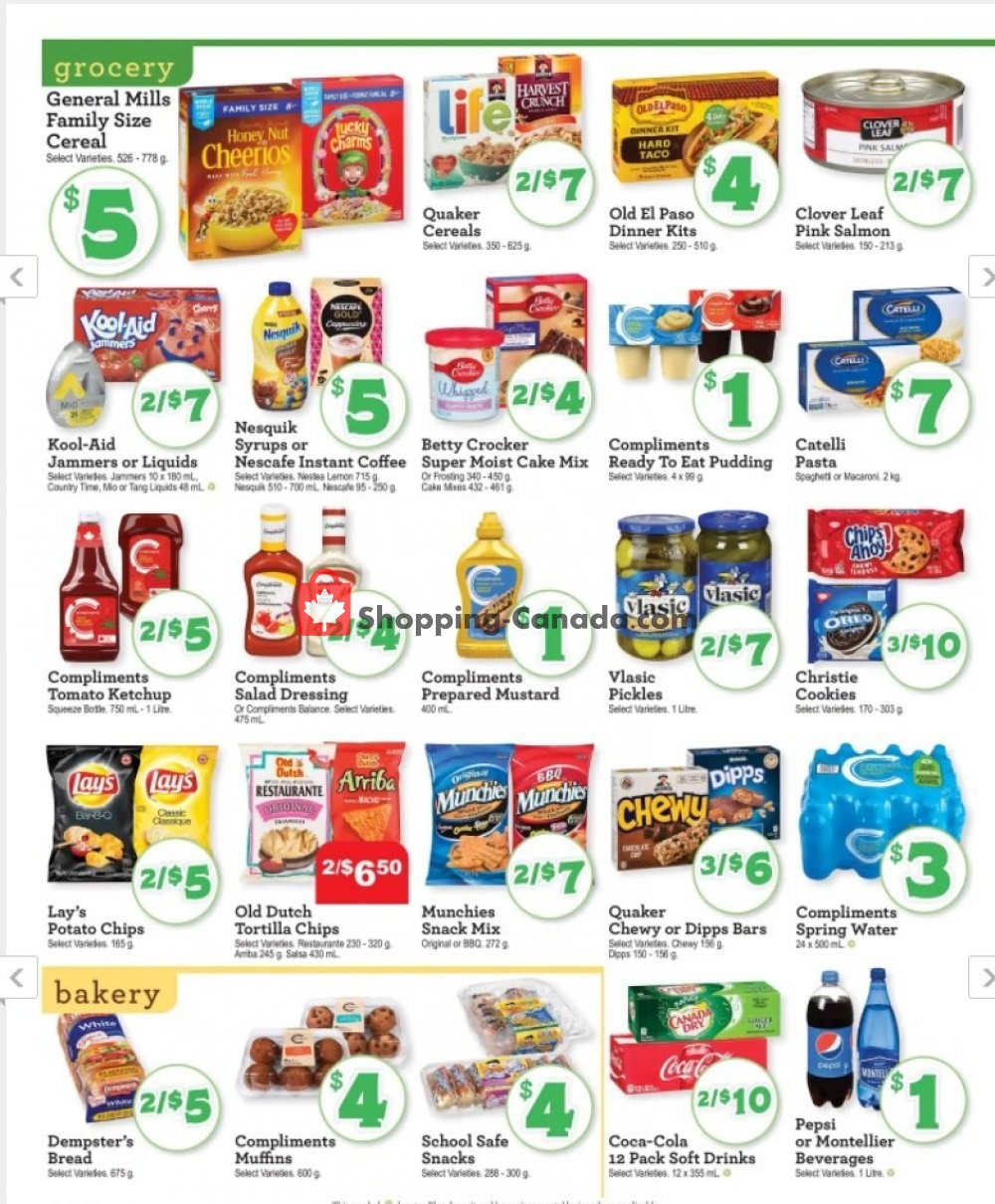 Chesley Grocery Store flyer from Friday October 16, 2020 to Thursday October 22, 2020 - page 2