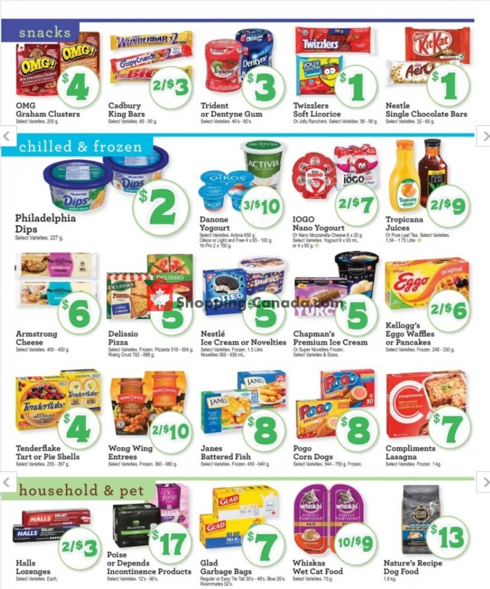 Chesley Grocery Store flyer from Friday October 16, 2020 to Thursday October 22, 2020 - page 3