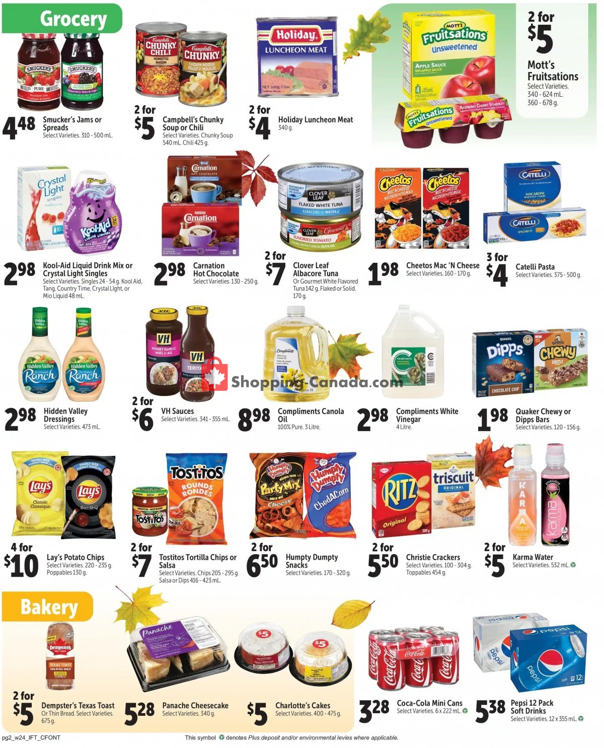 Chesley Grocery Store flyer from Friday October 8, 2021 to Thursday October 14, 2021 - page 2