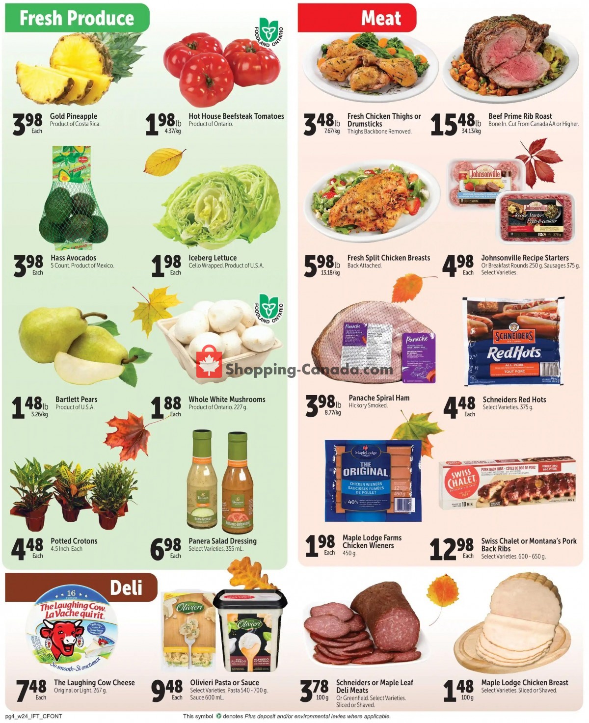 Chesley Grocery Store flyer from Friday October 8, 2021 to Thursday October 14, 2021 - page 4
