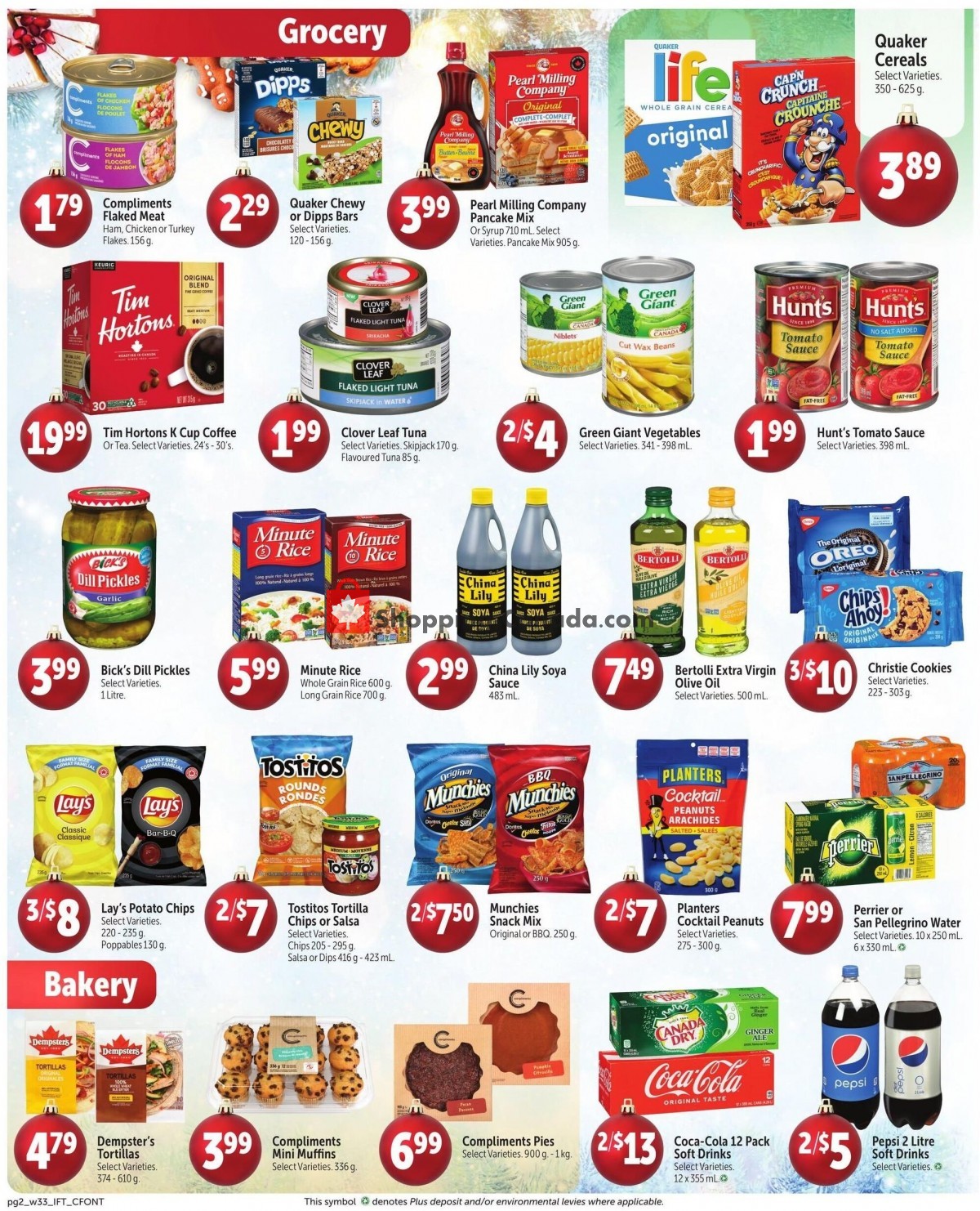 Chesley Grocery Store flyer from Thursday December 15, 2022 to Wednesday December 21, 2022 - page 2