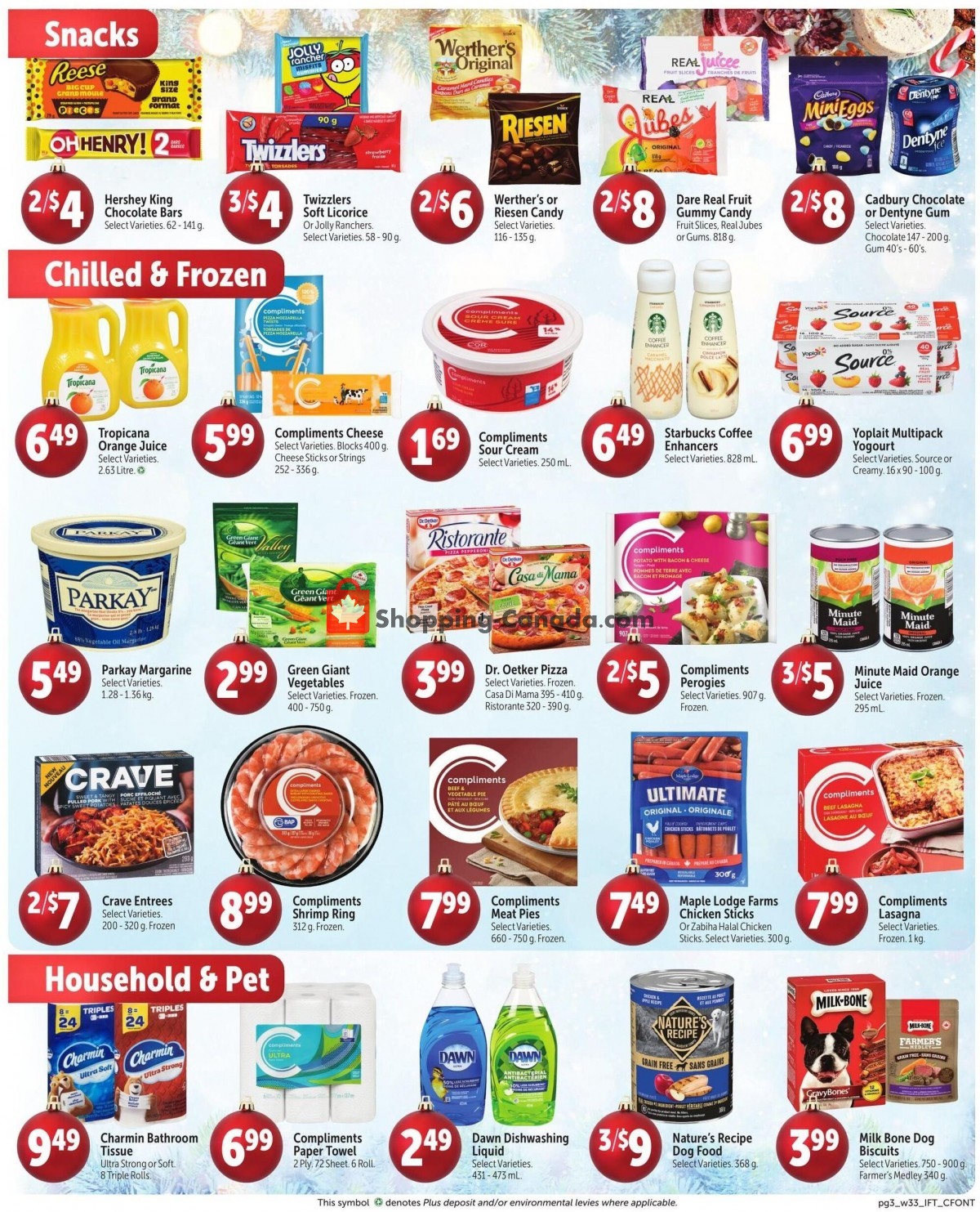 Chesley Grocery Store flyer from Thursday December 15, 2022 to Wednesday December 21, 2022 - page 3