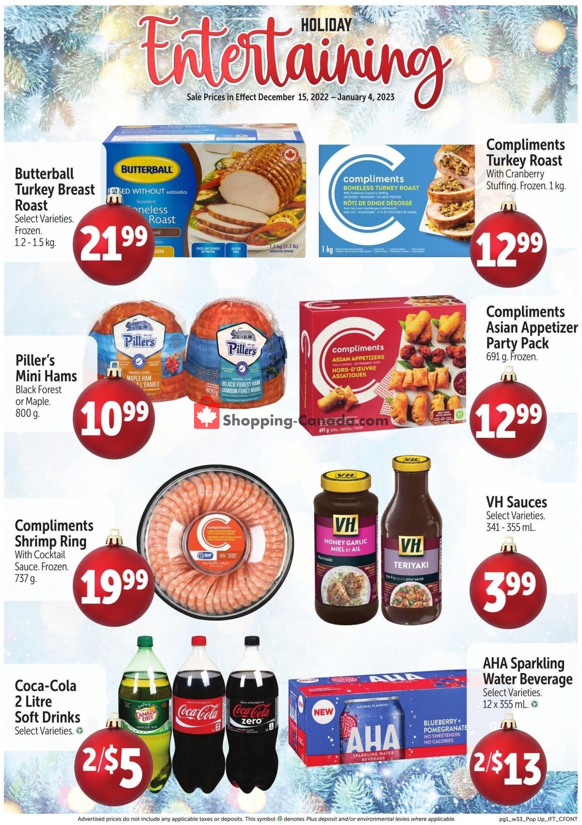 Chesley Grocery Store flyer from Thursday December 15, 2022 to Wednesday December 21, 2022 - page 5