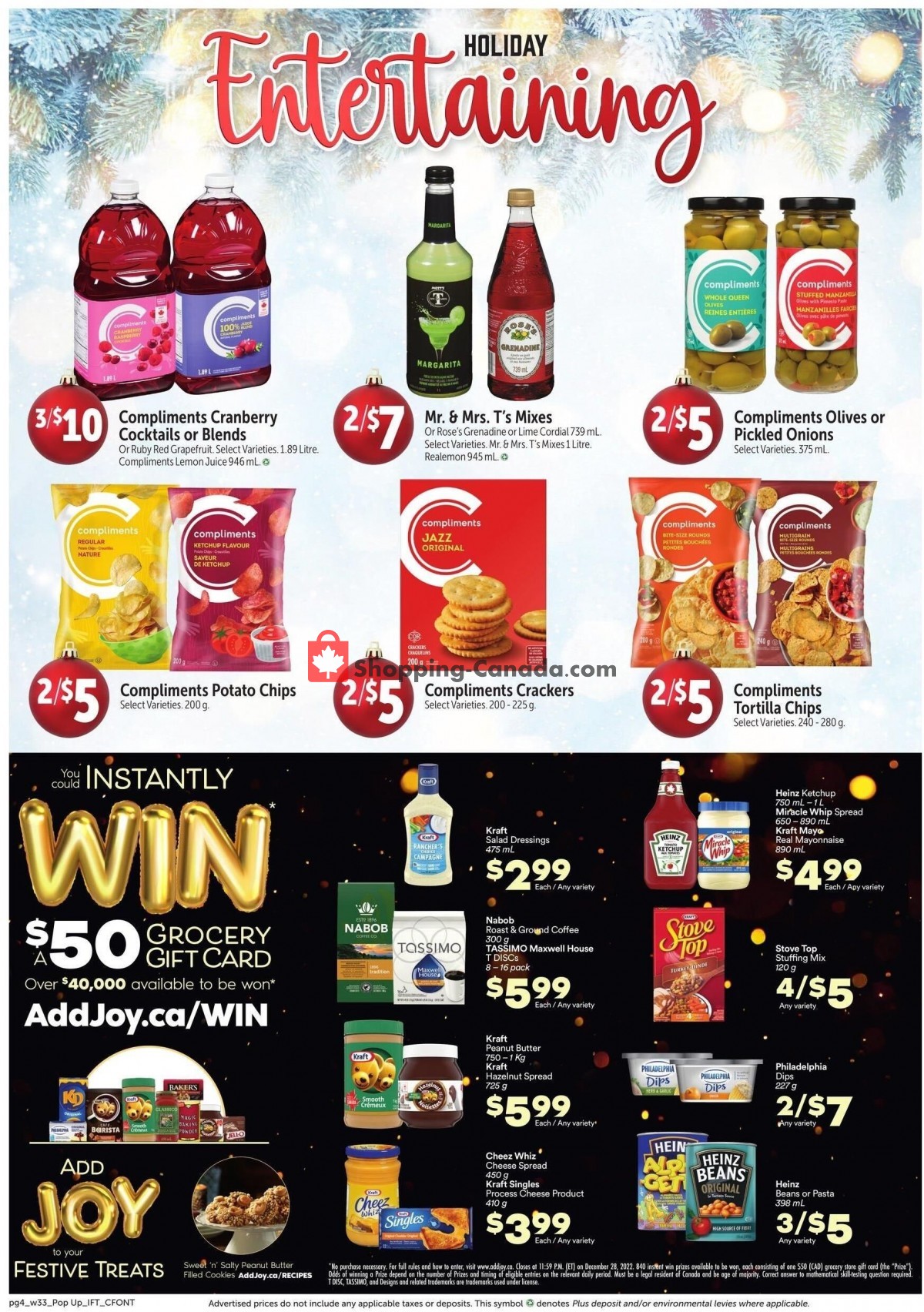 Chesley Grocery Store flyer from Thursday December 15, 2022 to Wednesday December 21, 2022 - page 8
