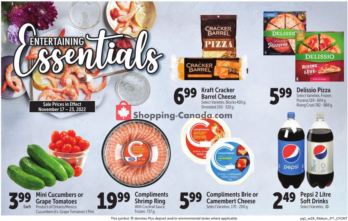 Chesley Grocery Store flyer from Thursday November 17, 2022 to Wednesday November 23, 2022 - page 5