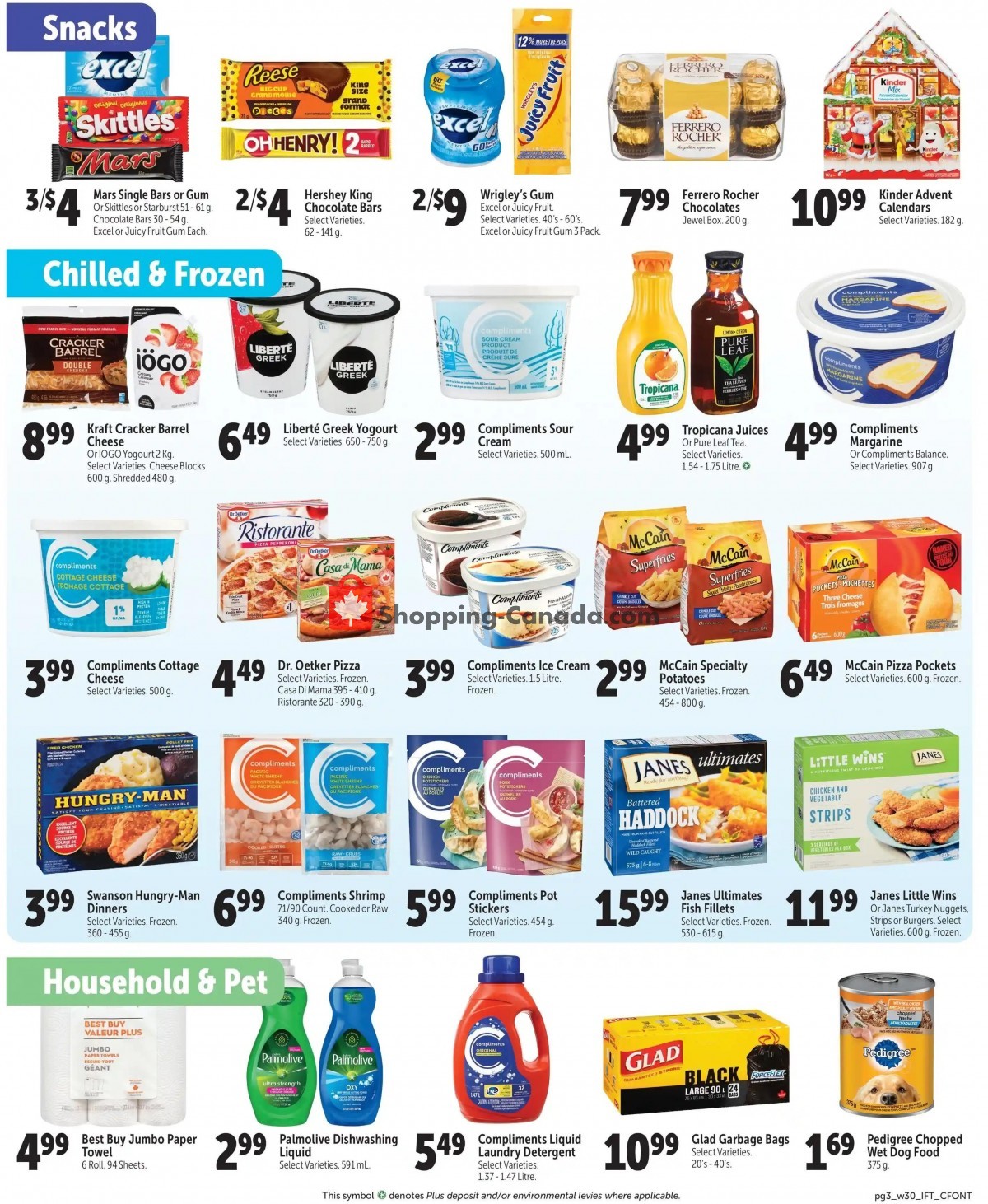 Chesley Grocery Store flyer from Thursday November 24, 2022 to Wednesday November 30, 2022 - page 3