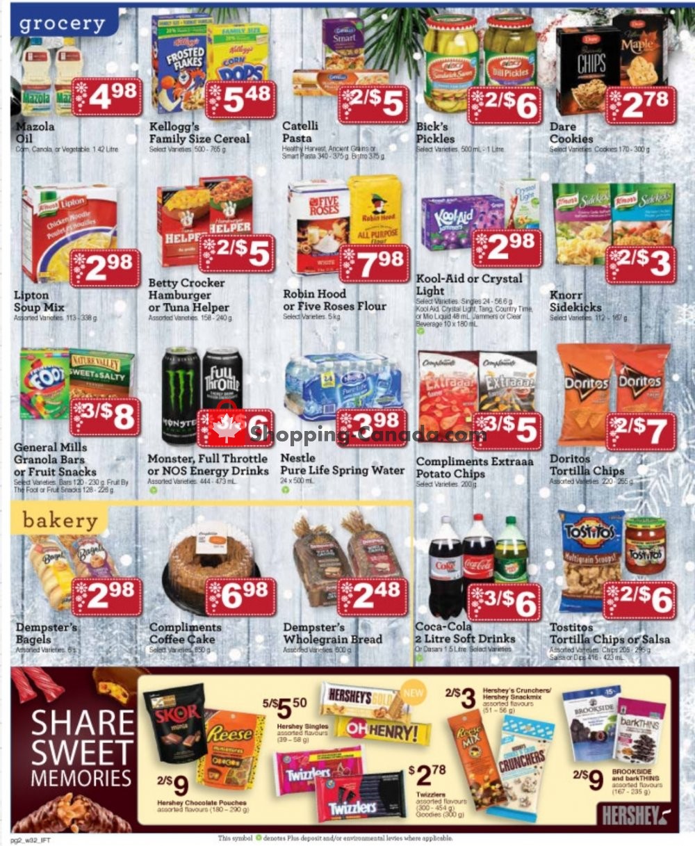 Chesley Grocery Store flyer from Friday December 7, 2018 to Thursday December 13, 2018 - page 2