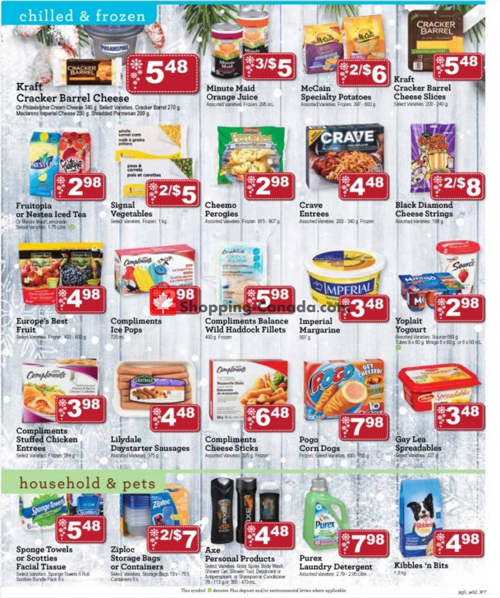 Chesley Grocery Store flyer from Friday December 7, 2018 to Thursday December 13, 2018 - page 3