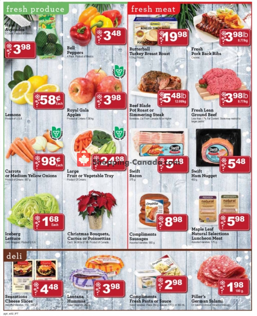 Chesley Grocery Store flyer from Friday December 7, 2018 to Thursday December 13, 2018 - page 4