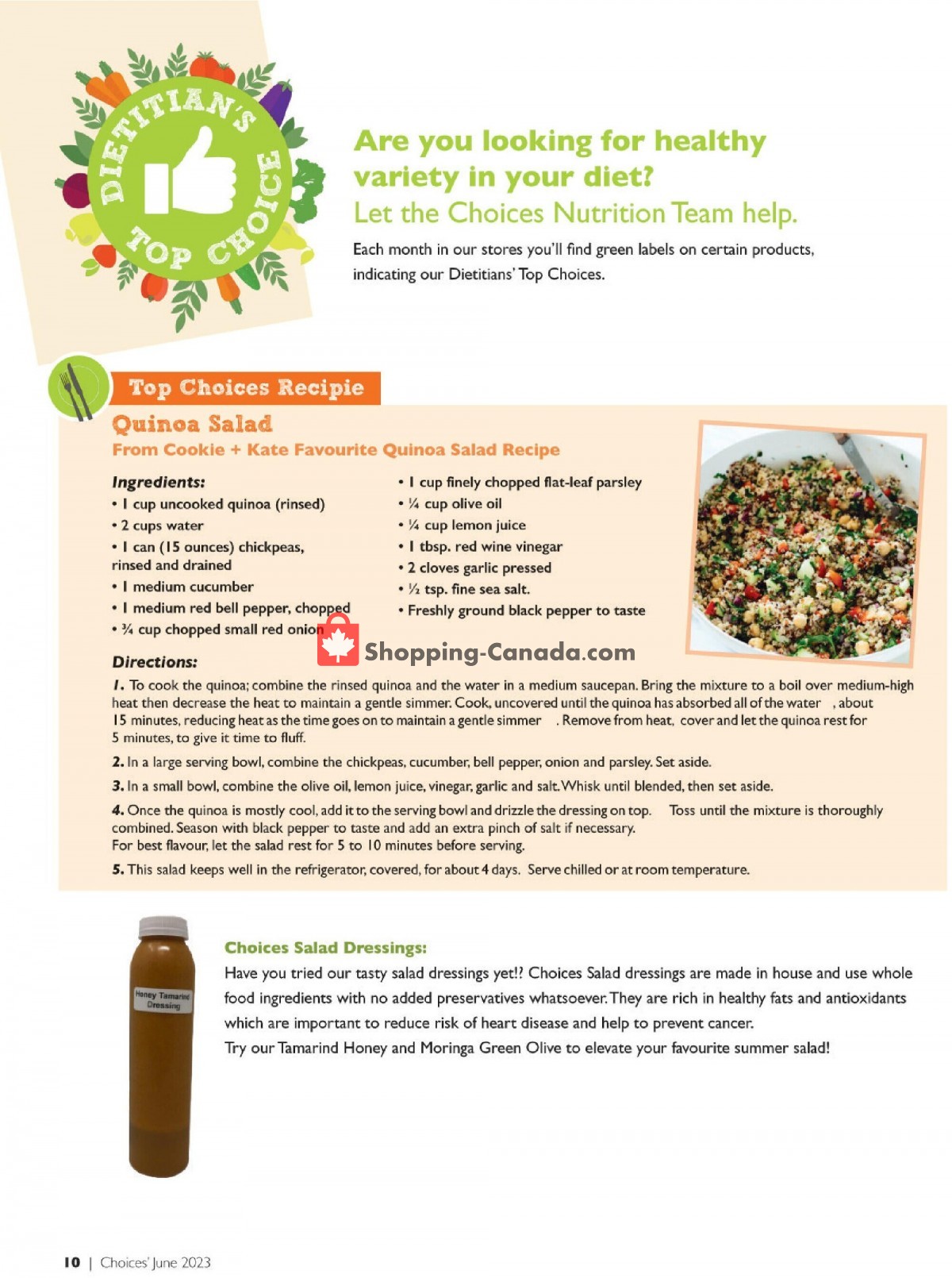 Choices Market flyer from Thursday June 1, 2023 to Friday June 30, 2023 - page 10