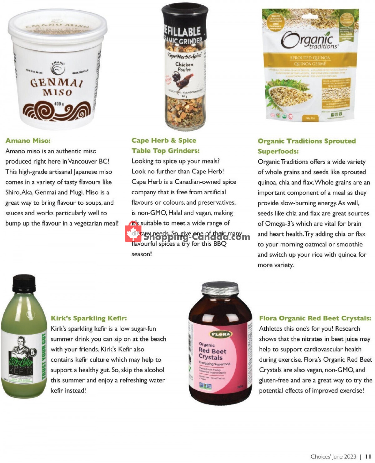Choices Market flyer from Thursday June 1, 2023 to Friday June 30, 2023 - page 11