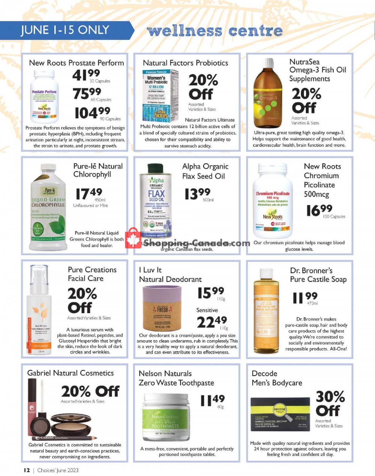 Choices Market flyer from Thursday June 1, 2023 to Friday June 30, 2023 - page 12