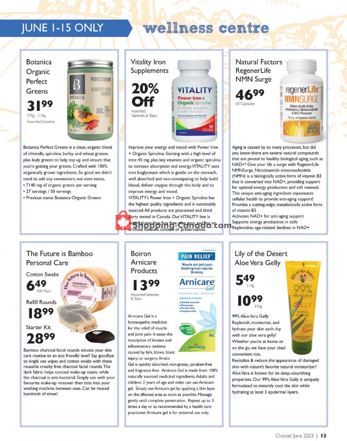 Choices Market flyer from Thursday June 1, 2023 to Friday June 30, 2023 - page 13