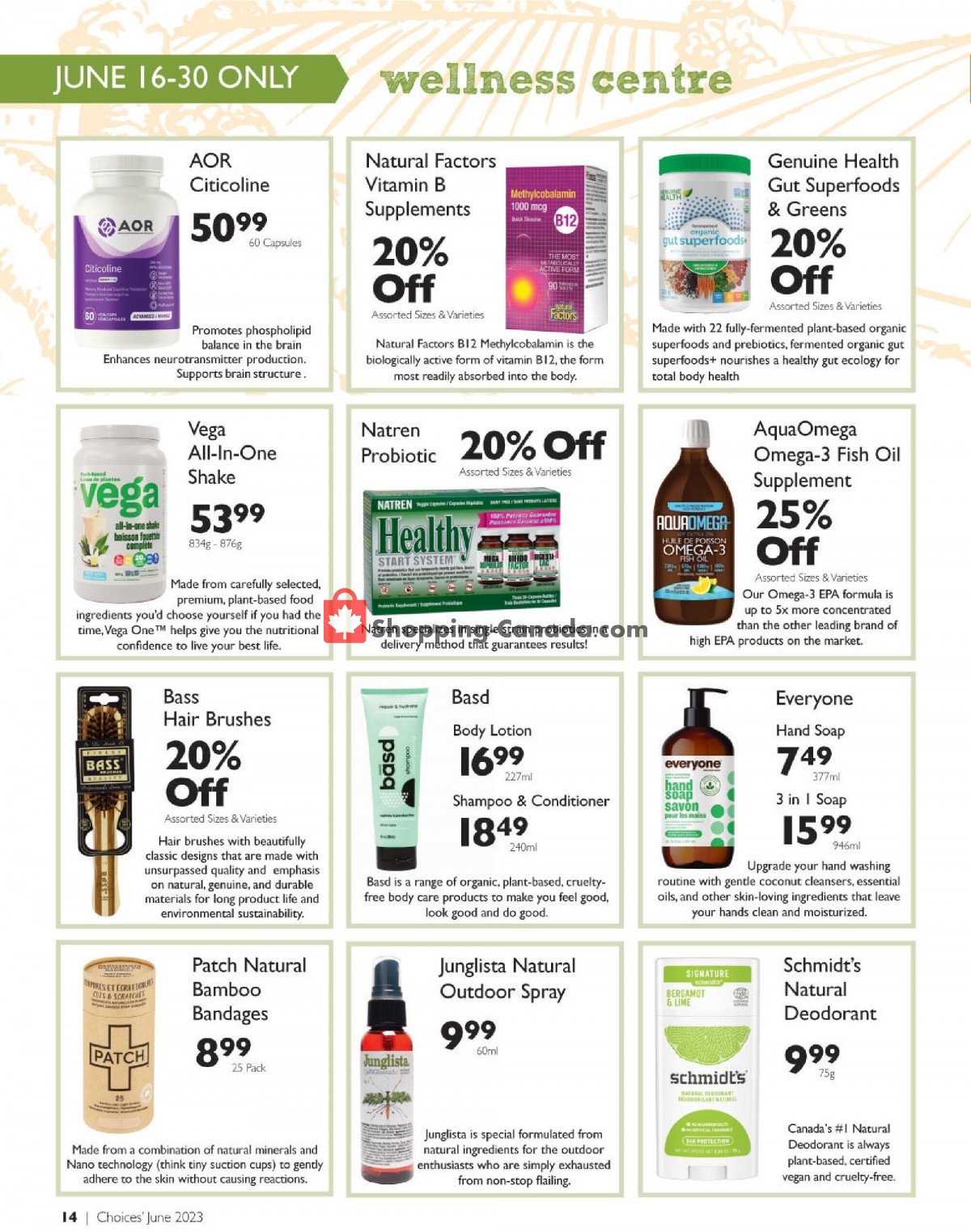 Choices Market flyer from Thursday June 1, 2023 to Friday June 30, 2023 - page 14