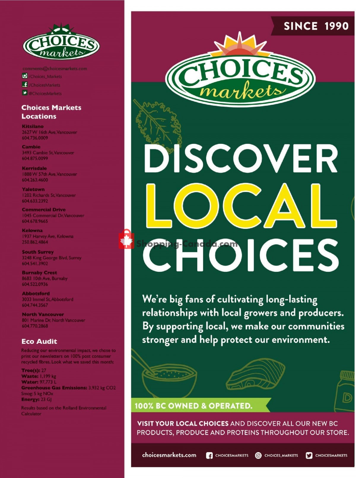 Choices Market flyer from Thursday June 1, 2023 to Friday June 30, 2023 - page 16