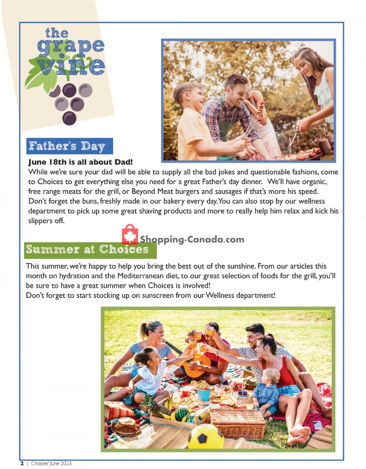 Choices Market flyer from Thursday June 1, 2023 to Friday June 30, 2023 - page 2