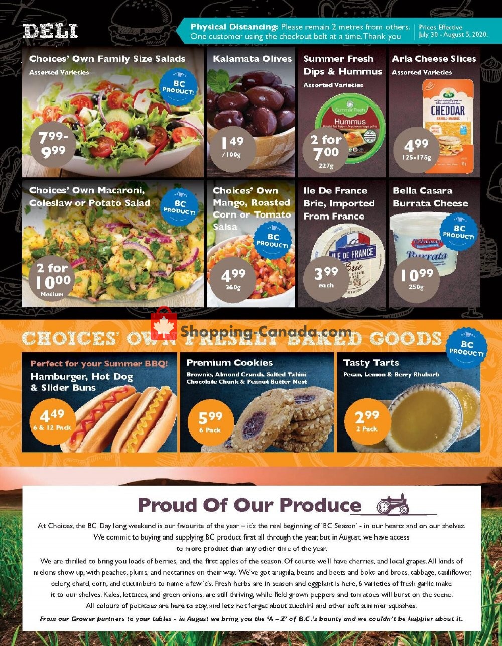 Choices Market flyer from Thursday July 30, 2020 to Wednesday August 5, 2020 - page 5
