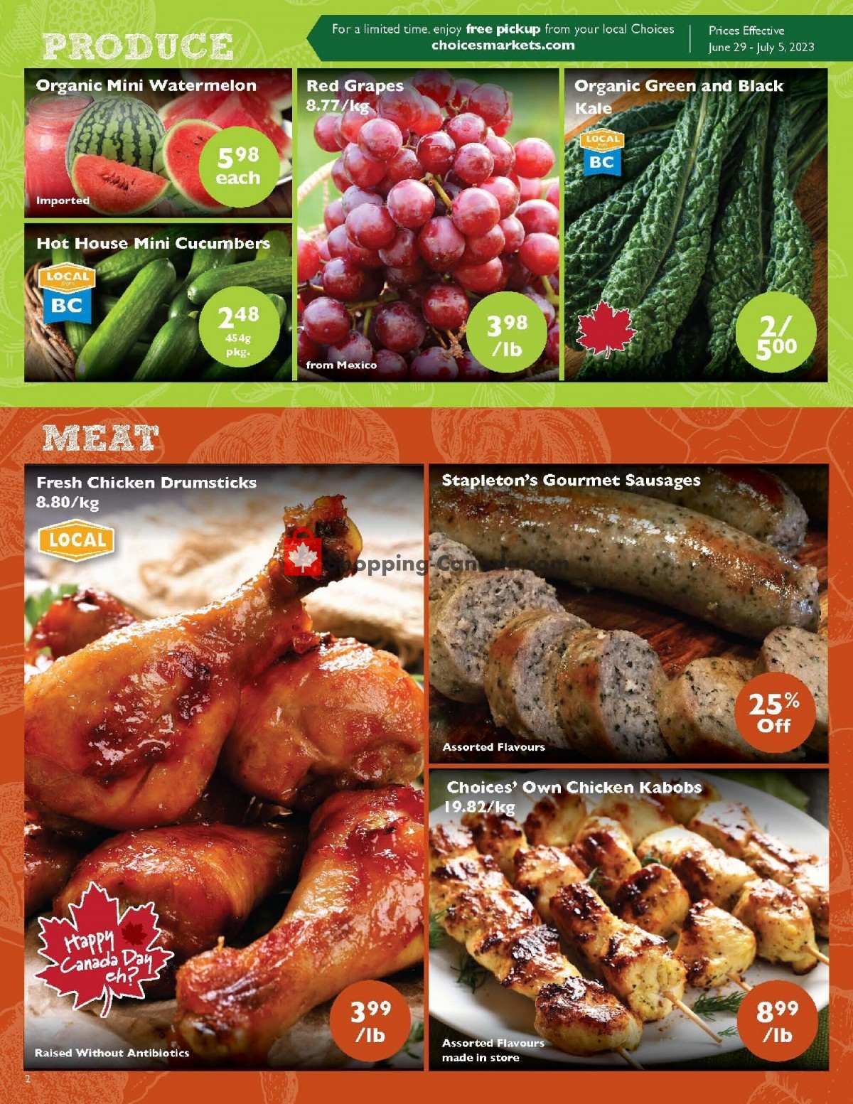 Choices Market flyer from Thursday June 29, 2023 to Wednesday July 5, 2023 - page 2