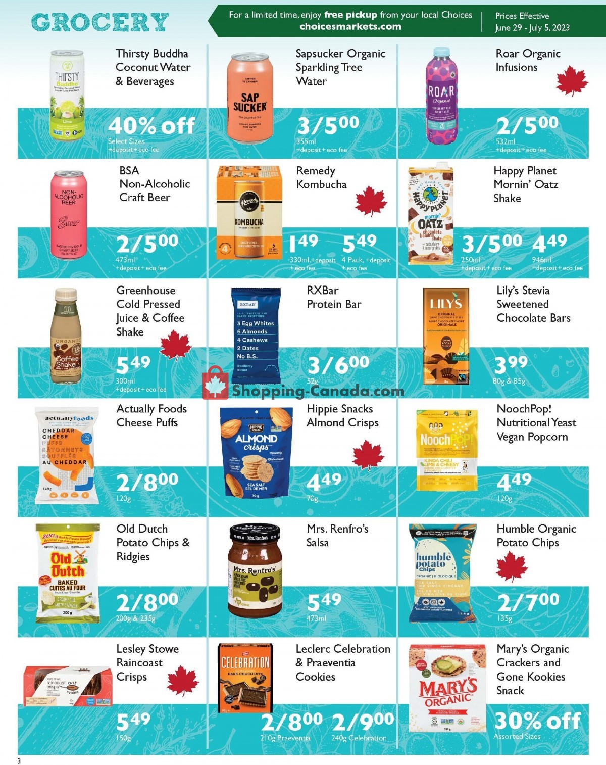 Choices Market flyer from Thursday June 29, 2023 to Wednesday July 5, 2023 - page 3