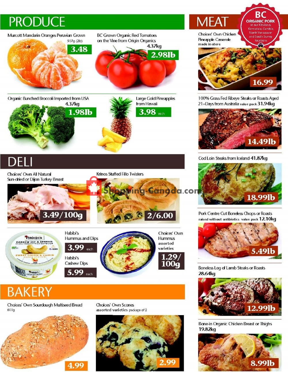 Choices Market flyer from Thursday October 18, 2018 to Wednesday October 24, 2018 - page 3
