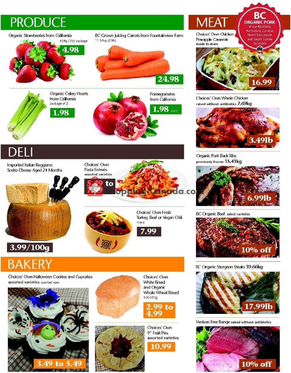 Choices Market flyer from Thursday October 25, 2018 to Wednesday October 31, 2018 - page 3