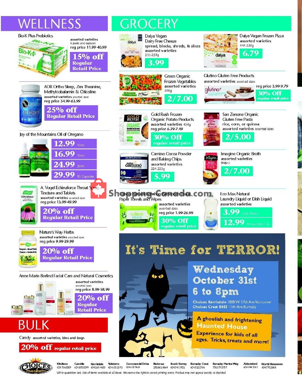 Choices Market flyer from Thursday October 25, 2018 to Wednesday October 31, 2018 - page 4