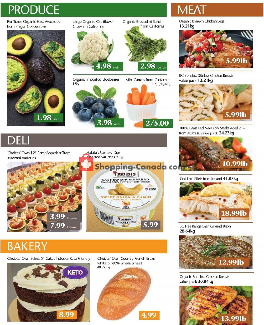 Choices Market flyer from Thursday December 27, 2018 to Wednesday January 2, 2019 - page 3