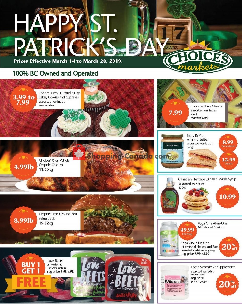 Choices Market flyer from Thursday March 14, 2019 to Wednesday March 20, 2019 - page 1