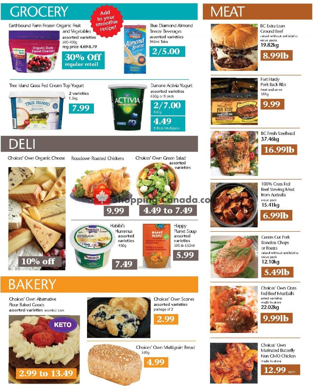 Choices Market flyer from Thursday January 3, 2019 to Wednesday January 9, 2019 - page 3