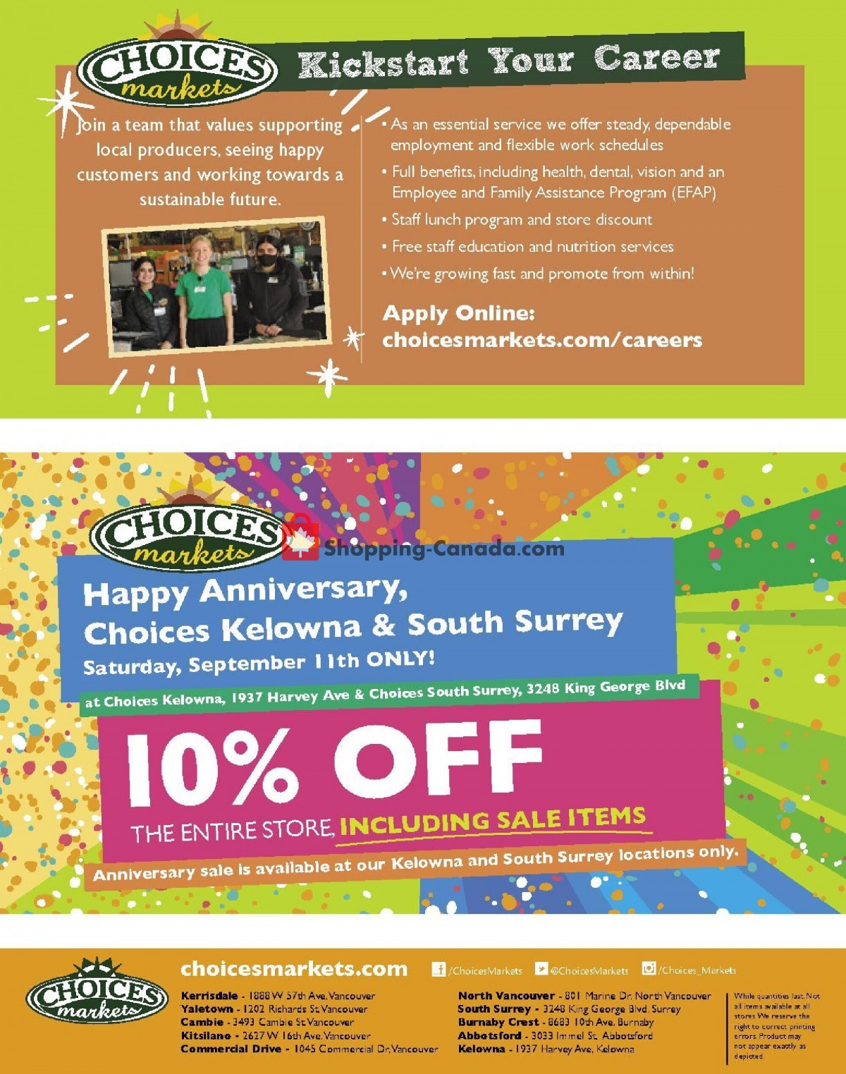 Choices Market flyer from Thursday September 9, 2021 to Wednesday September 15, 2021 - page 8