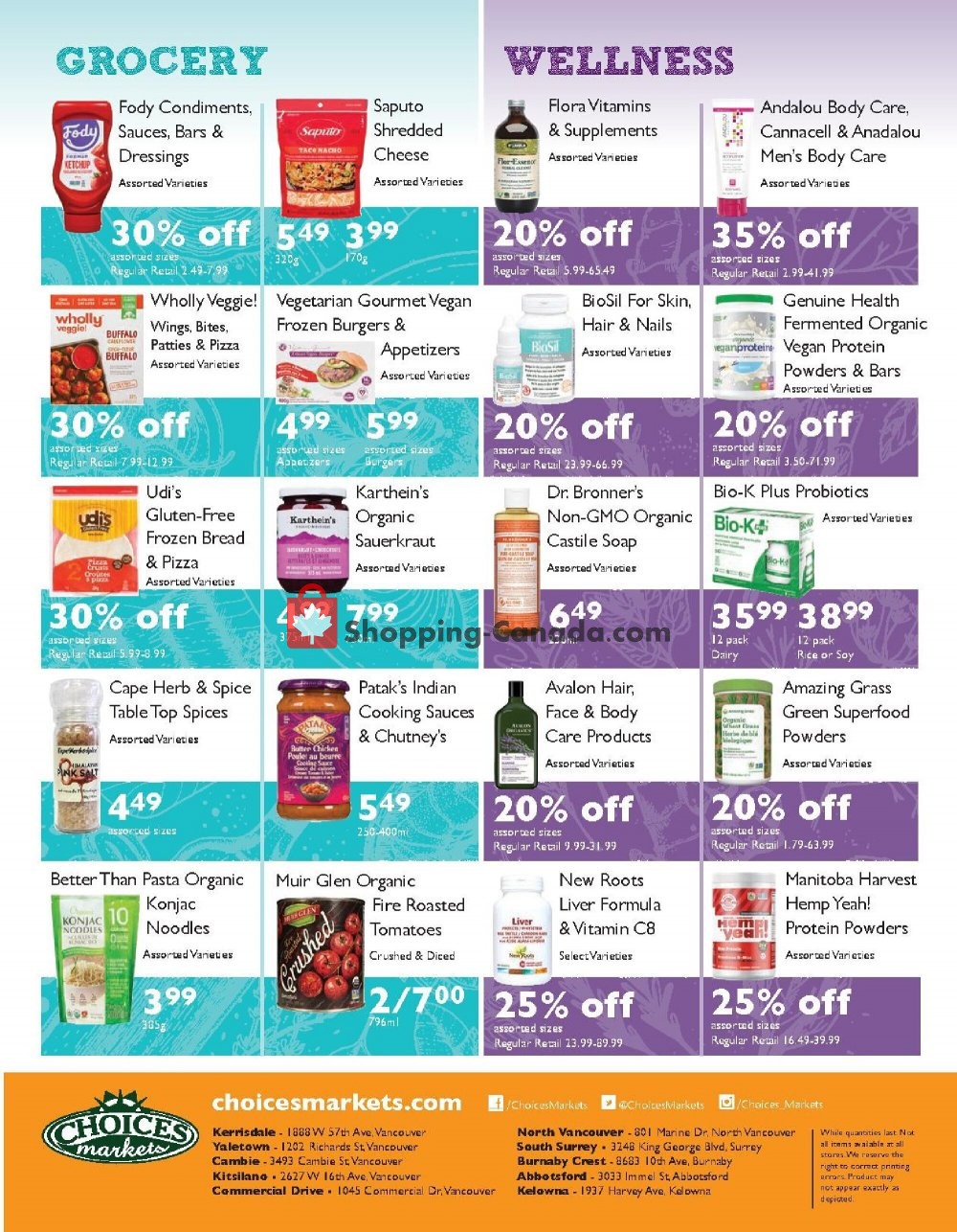 Choices Market flyer from Thursday July 9, 2020 to Wednesday July 15, 2020 - page 6